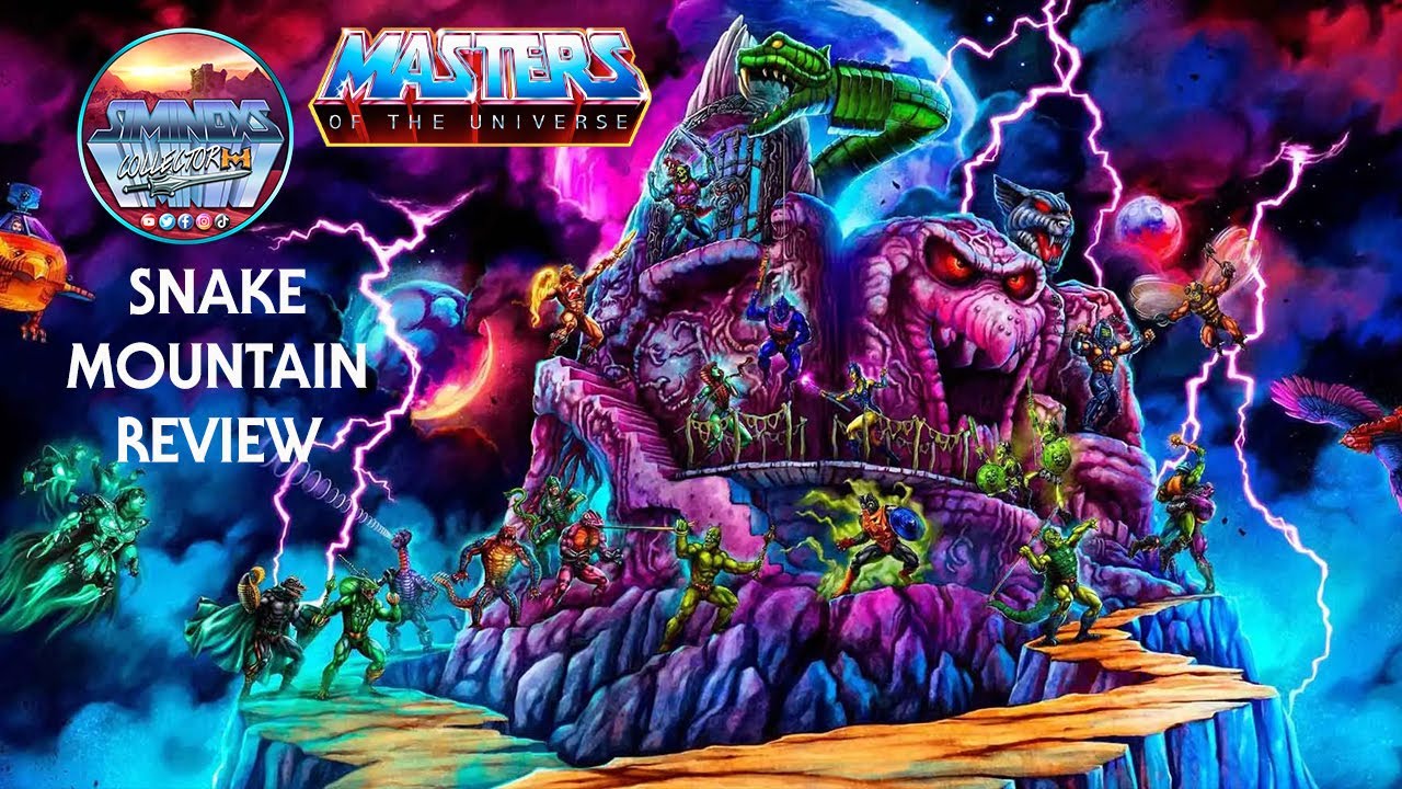 SNAKE MOUNTAIN MOTU ORIGINS - MASTERS OF THE UNIVERSE