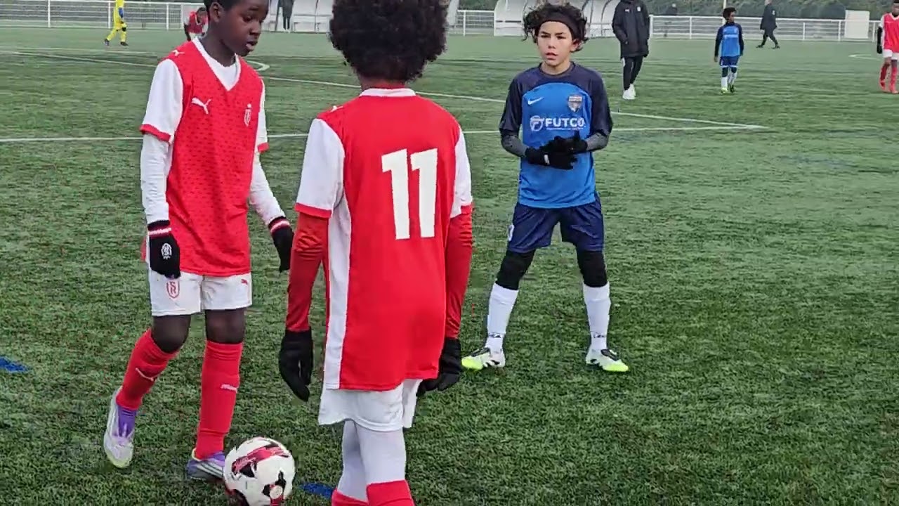STADE DE REIMS  U12 VS VILLENUEVE ST GEORGES U12  (1-1)( 22/10/25)  FRIENDLY MATCH.