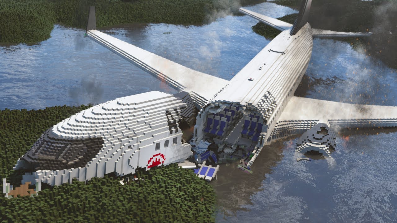 Realistic Airplane Crashes and Destructions | Teardown
