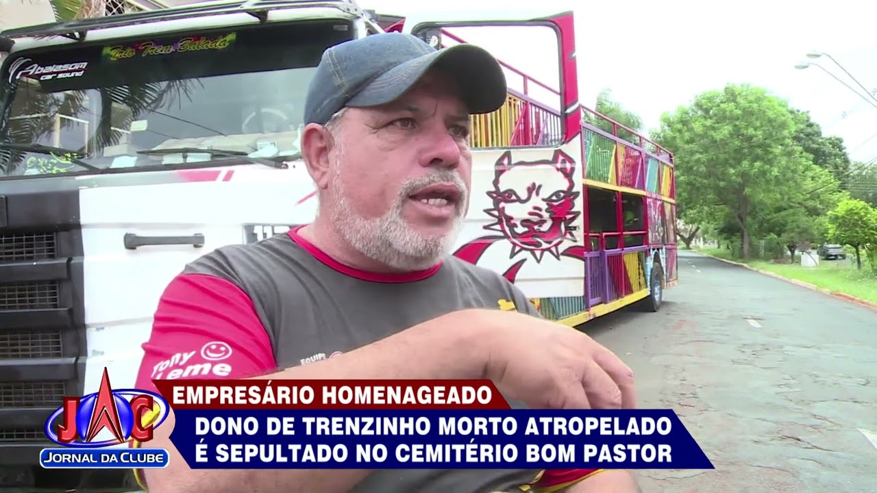 Empresário Tony Lemes, é sepultado no cemitério Bom Pastor, em Ribeirão - Jornal da Clube (27/09/22)