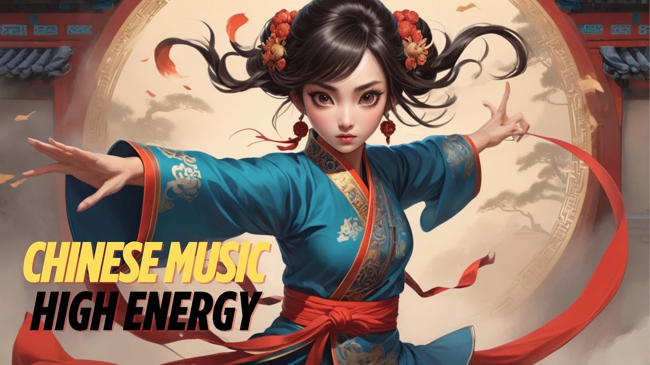 Best Modern Asian Music Upbeat-High Energy Instrument Relaxing Music Guzheng Bamboo Flute
