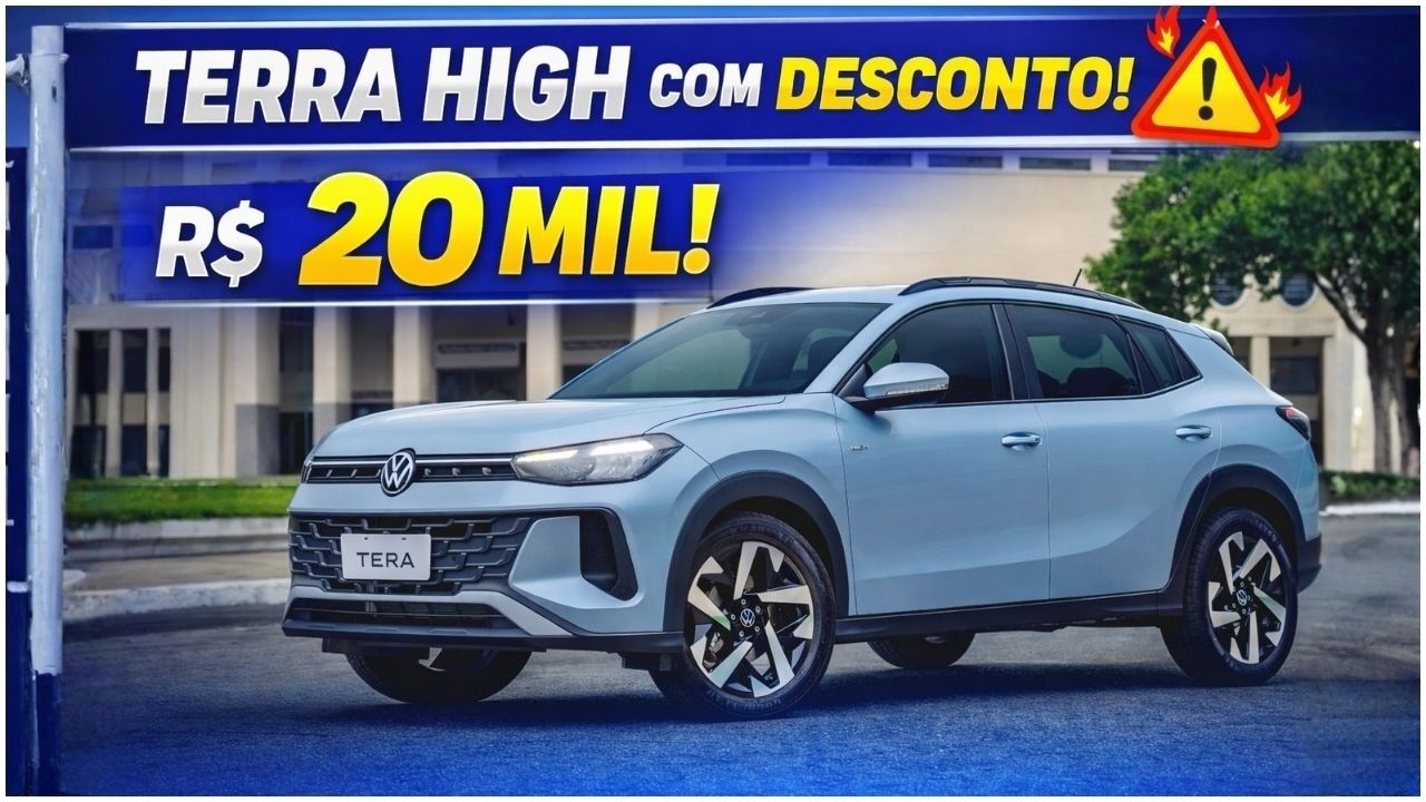 🚨 VOLKSWAGEN TERRA HIGH COM QUASE 20 MIL DE DESCONTO PARA PCD! VOCÊ PRECISA VER ISSO!