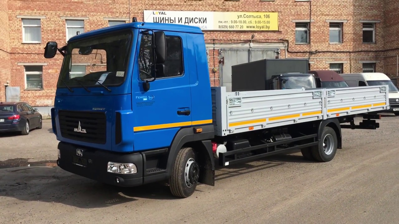 Бортовой автомобиль МАЗ-4371W1-428-000/Cummins/Евро 4