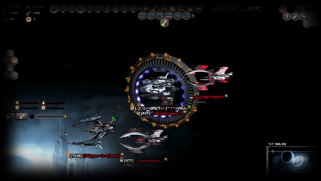 Darkorbit Hunt with all Ships [Part 2]