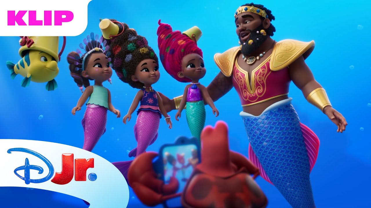 Familiefoto | Ariel | Disney Junior Danmark