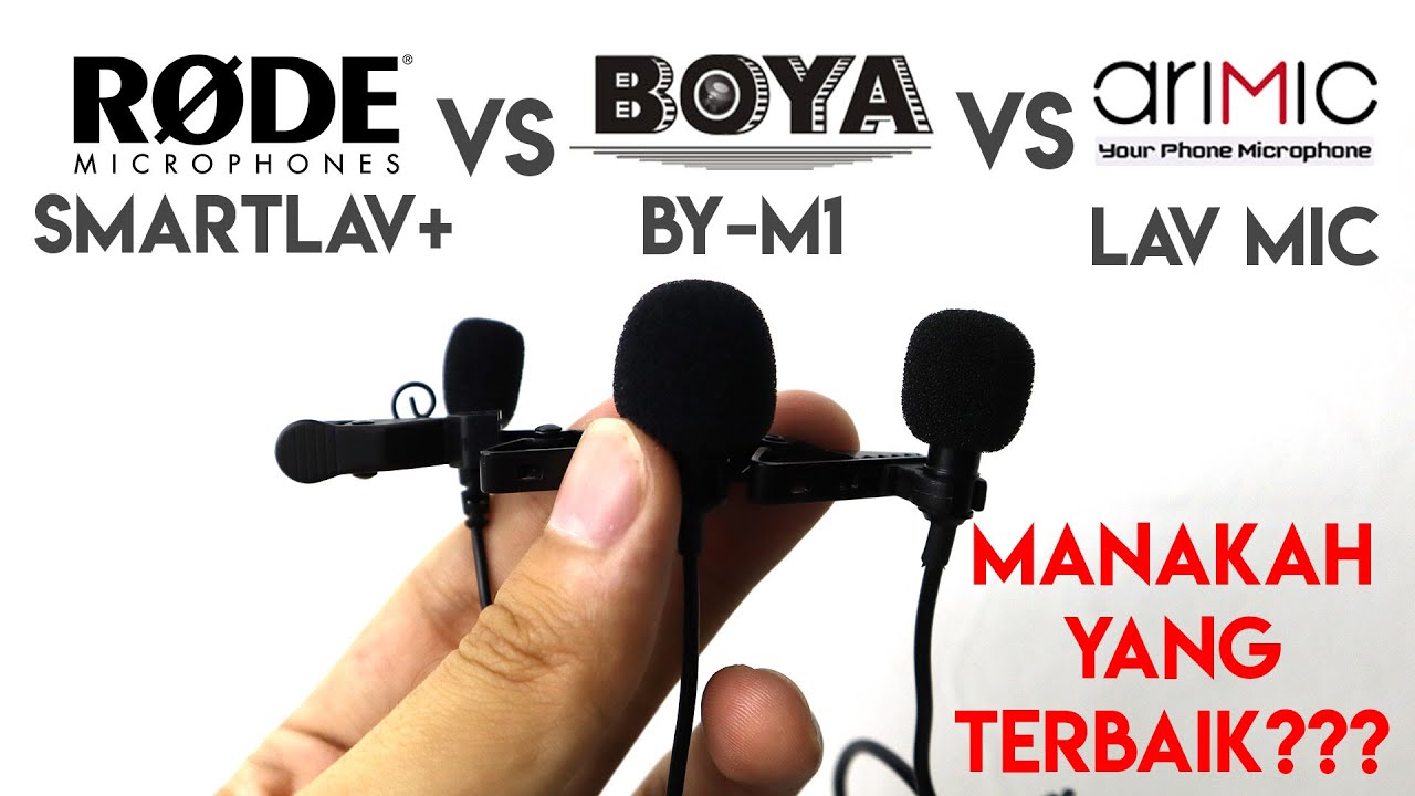 DIJAMIN AUDIO REKAMAN SMARTPHONE JADI CIAMIK!!! RODE vs BOYA vs ARIMIC