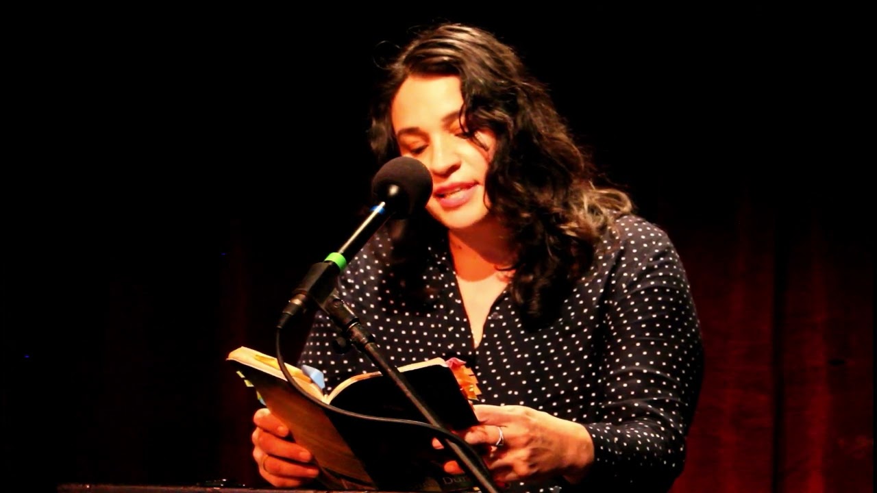 Gina Duran at Beyond Baroque for FlowerSong Press reading 4/2/22