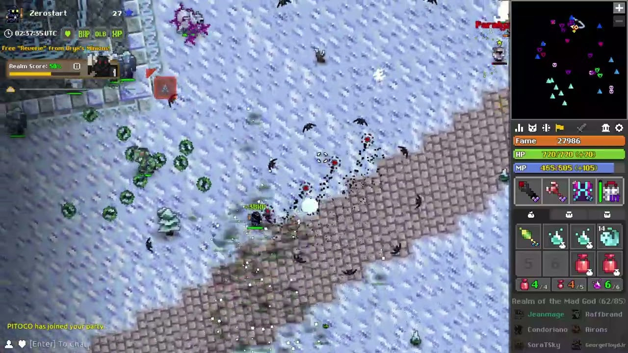 2025-11-18 約30分 ROTMG ゼロからはじめましょう Day 57