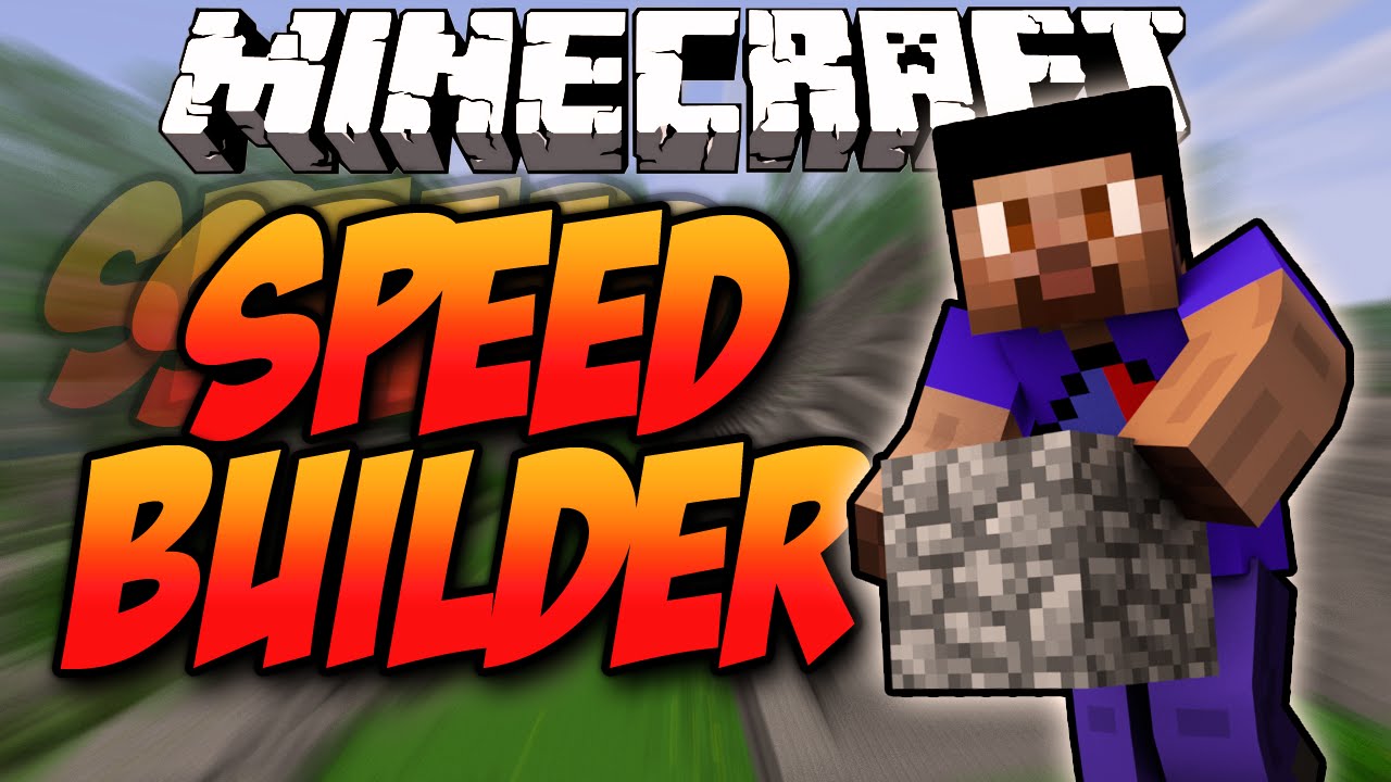 Minecraft SPEED BUILDERS #1 with Vikkstar & Jerome