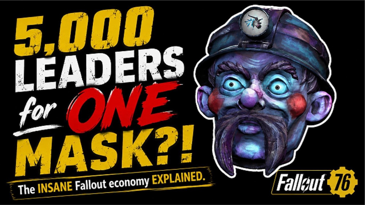 5000 &laquo;Лидеров&raquo; за ОДНУ маску! Торговля в Fallout 76