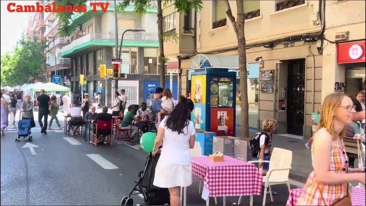 Comer&ccedil; al carrer de Sants, Barcelona 2025