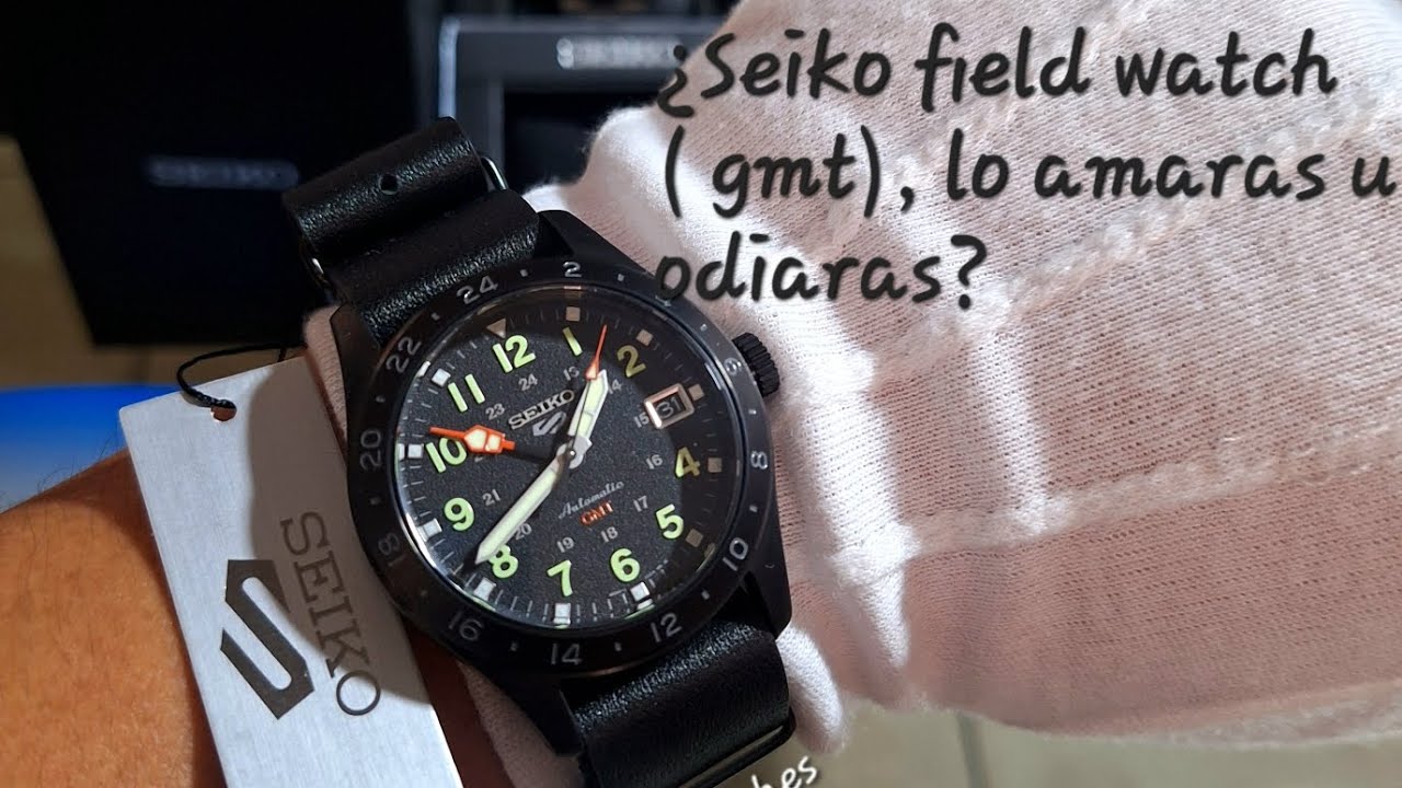 Seiko field GMT ( SSK025)  lo amaras u odiaras-breve reseña y unboxing.