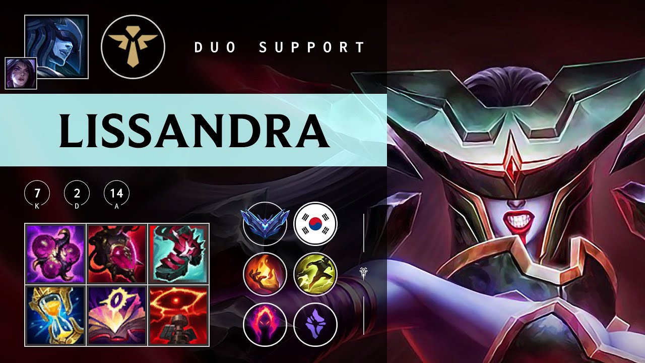 Lissandra Support vs Pyke - KR Diamond Patch 25.22