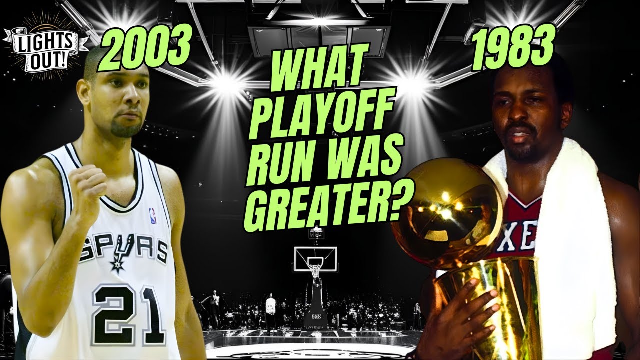 Tim Duncan Vs. Moses Malone: GREATER Individual Playoff Run? 📱