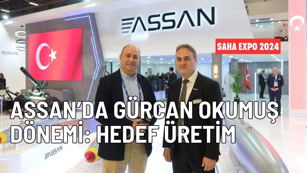ASSAN'da Gürcan Okumuş dönemi. ASSAN'da hedef yüksek miktarda üretim. #sahaexpo