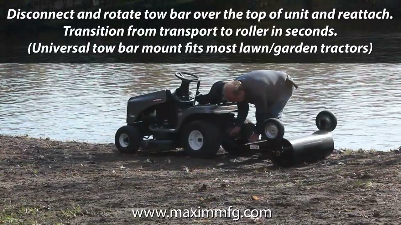 Maxim Lawn Roller | Tow-Behind | MLR36.MAX, MLR3P48.MAX, MLR48.MAX