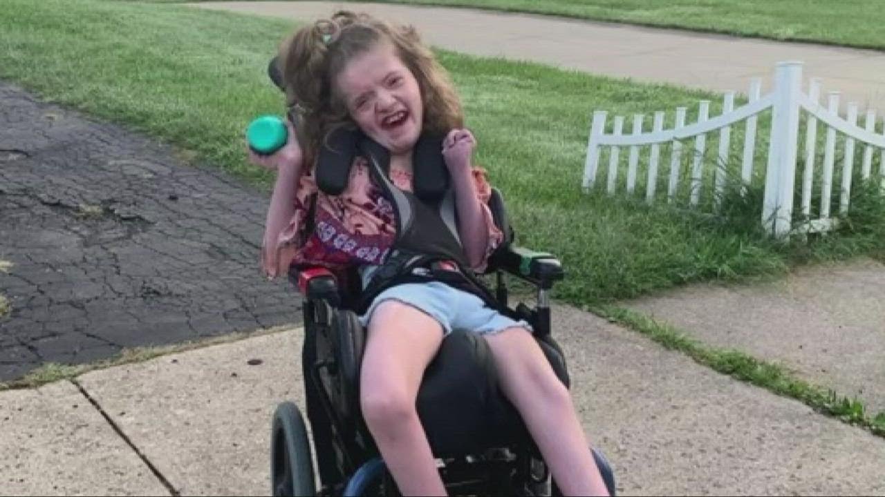 Custom wheelchair taken from Independence family