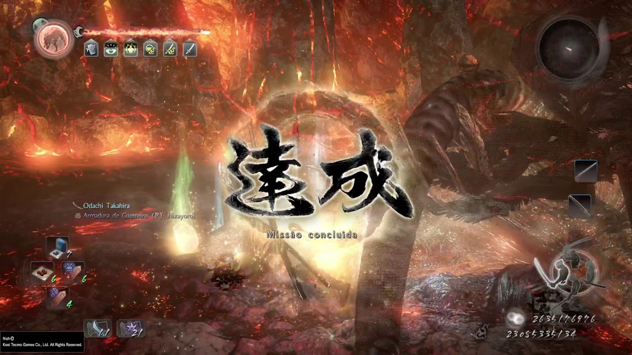 Nioh. DICAS  para INICIANTES , como conseguir armas graça Izanami build Haybusa.