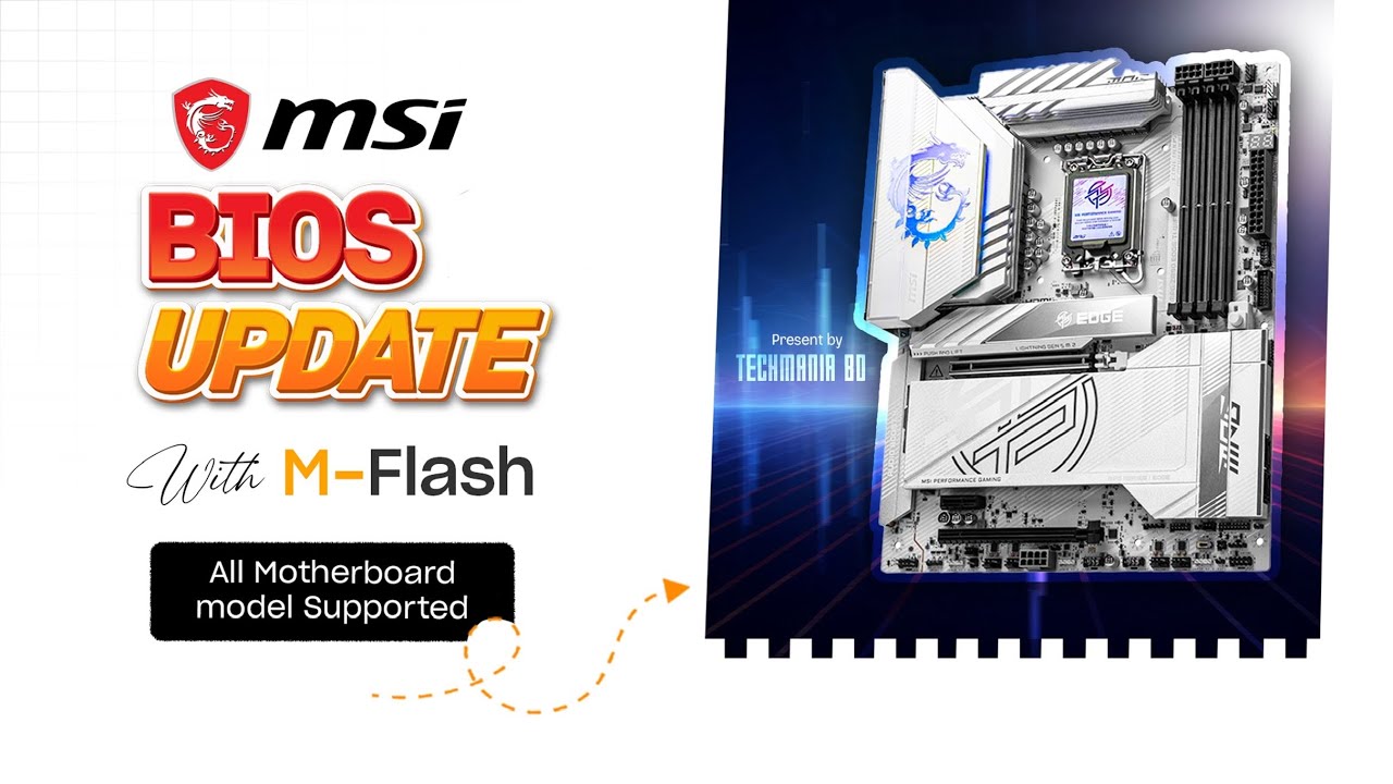 MSI How to Update BIOS using M-FLASH !