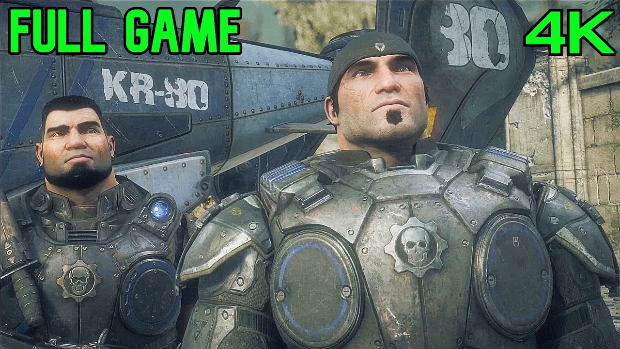 (4K 60FPS) Gears of War Reloaded -FULL GAME-