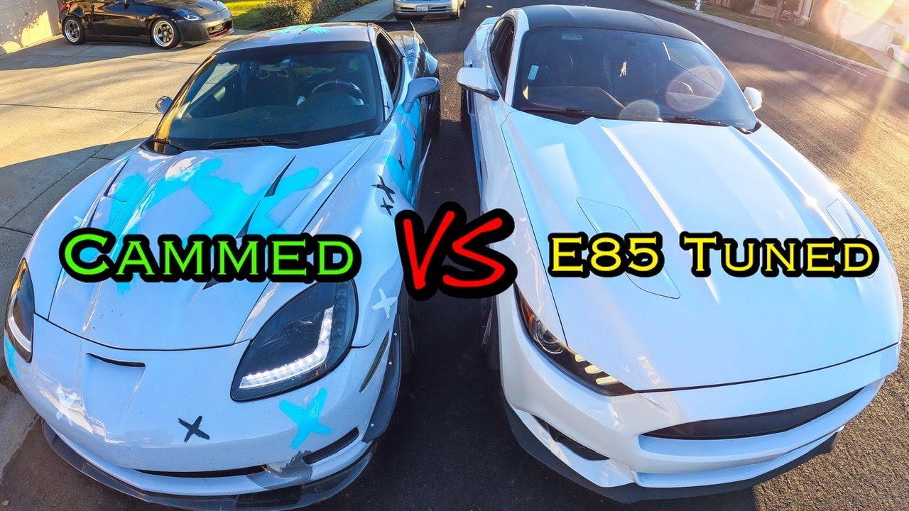 Ford против Chevy: E85 5.0 Coyote против Cammed LS3 C6 Corvette