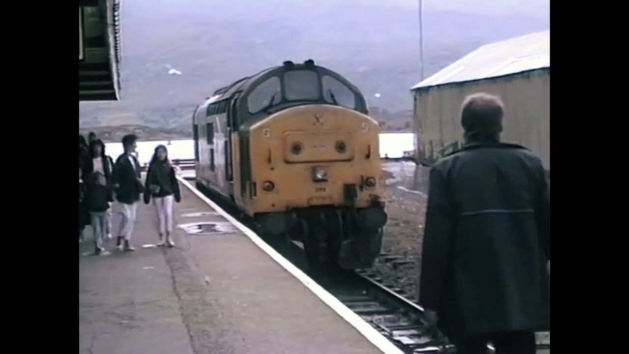 Class 37 Inverness to Kyle of Lochalsh - 1980s