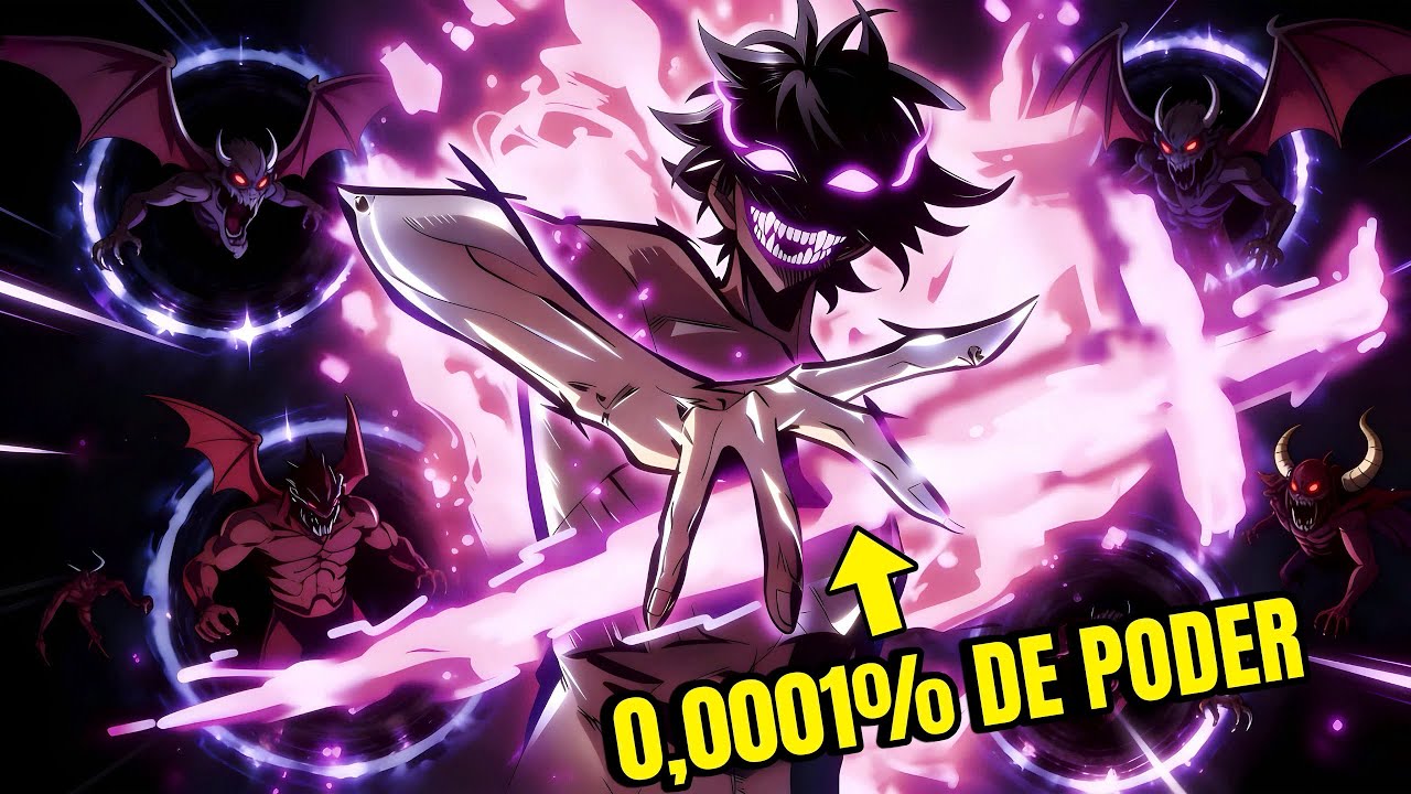 Retornou De Um Mundo Destruído E Derrota Todos Com Apenas 0,0001% De Poder! - Resumo Manhwa