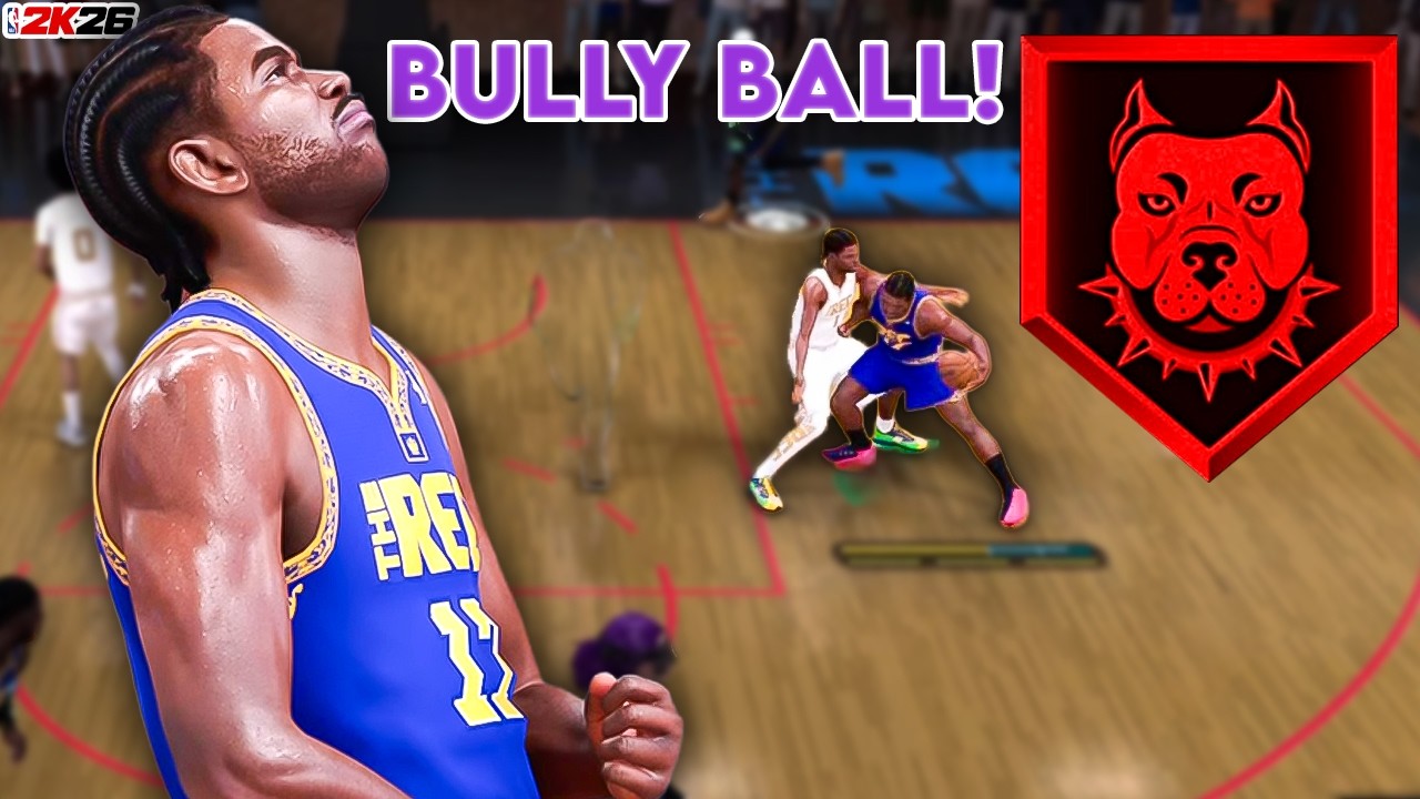 Телосложение &laquo;BURLY&raquo; &mdash; это НЕЧЕСТНО в NBA 2k26 (Геймплей в Random REC)