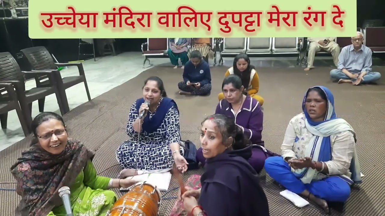 #maa #matarani की बहुत सुन्दर भेंट। जिस रंग मे तेरी चुनरी रंगी है ओहियो रंग रंग दे।🌹🌹🙏🙏#yt 