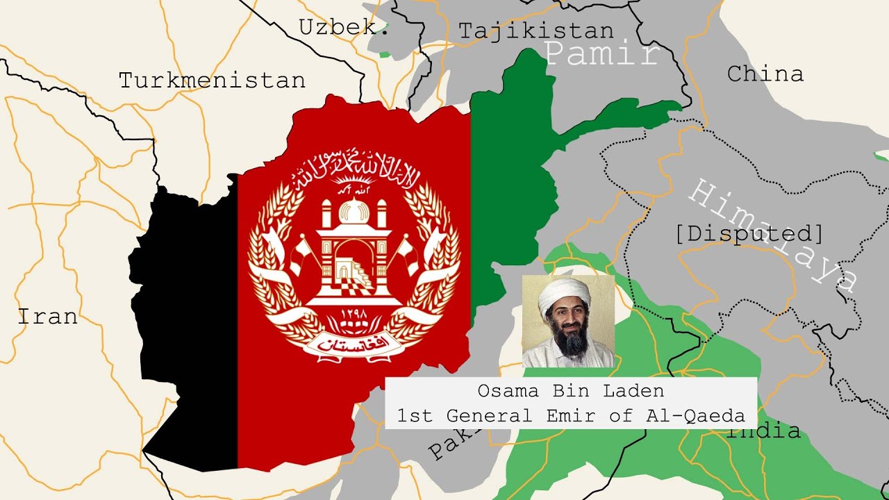 Operation Enduring Freedom (Animated Map) -  Fall of the Taliban 2001