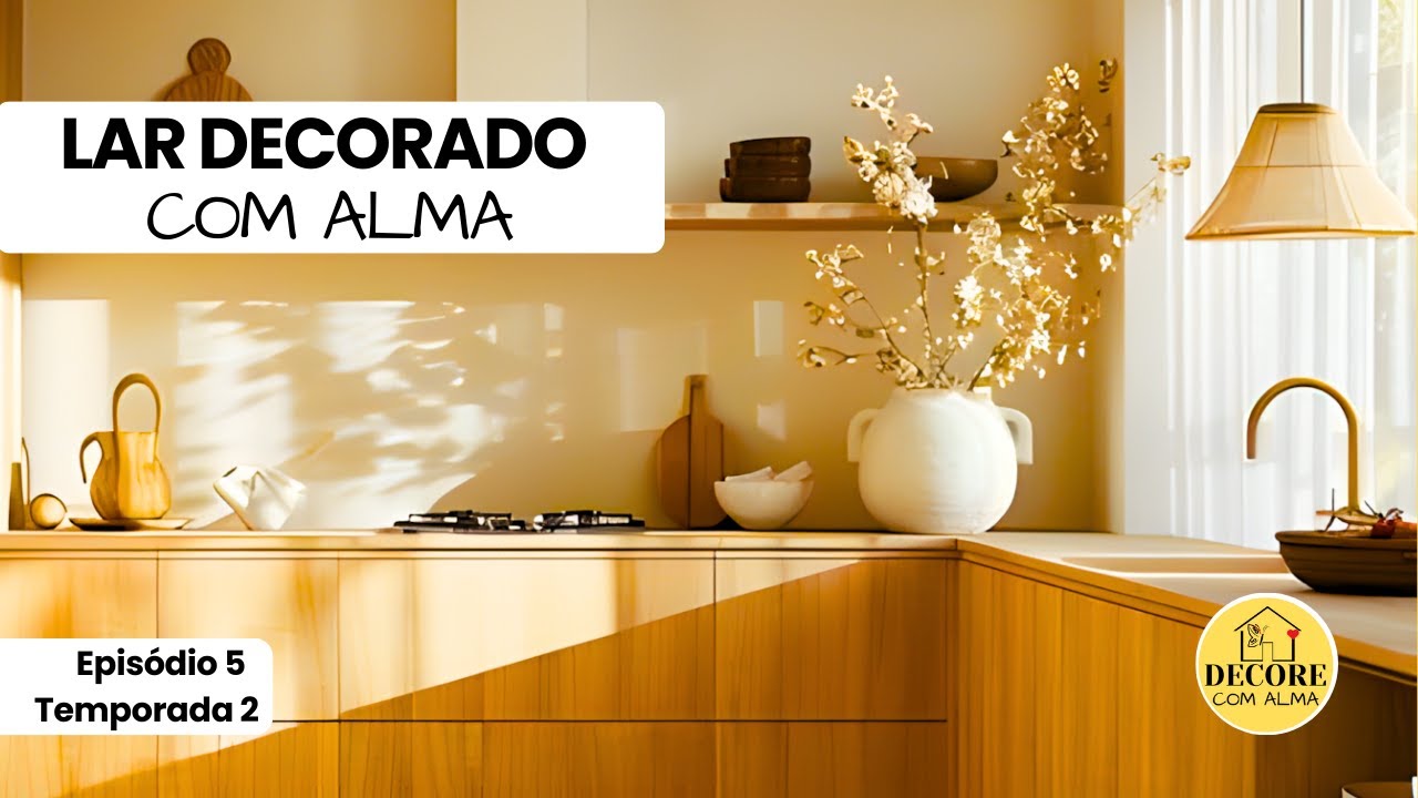 Cozinha no estilo JAPANDI | Decoração iluminada, elegante e perfeita