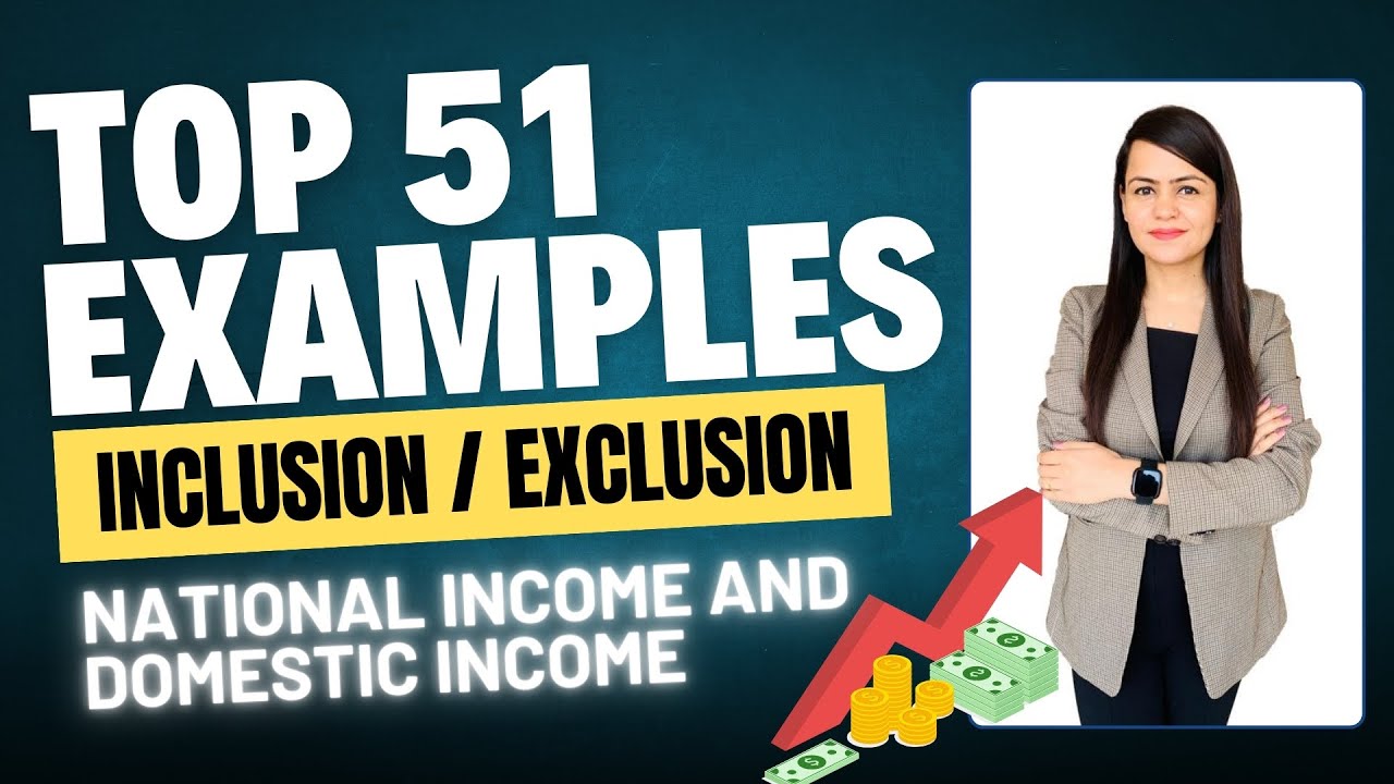 Will it be Included or Excluded in National Income and Domestic Income | Class 12th Macroeconomics
