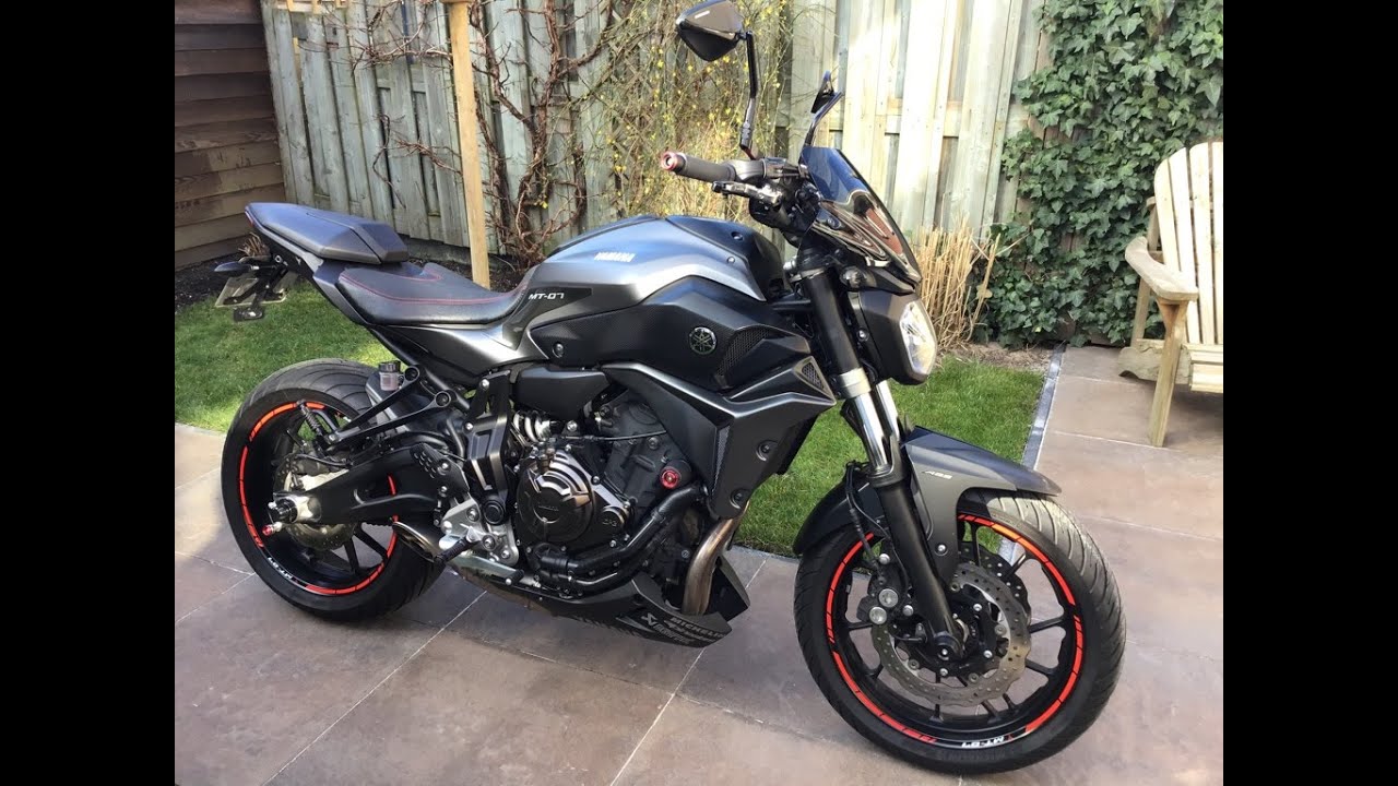 Yamaha MT 07 Modifications