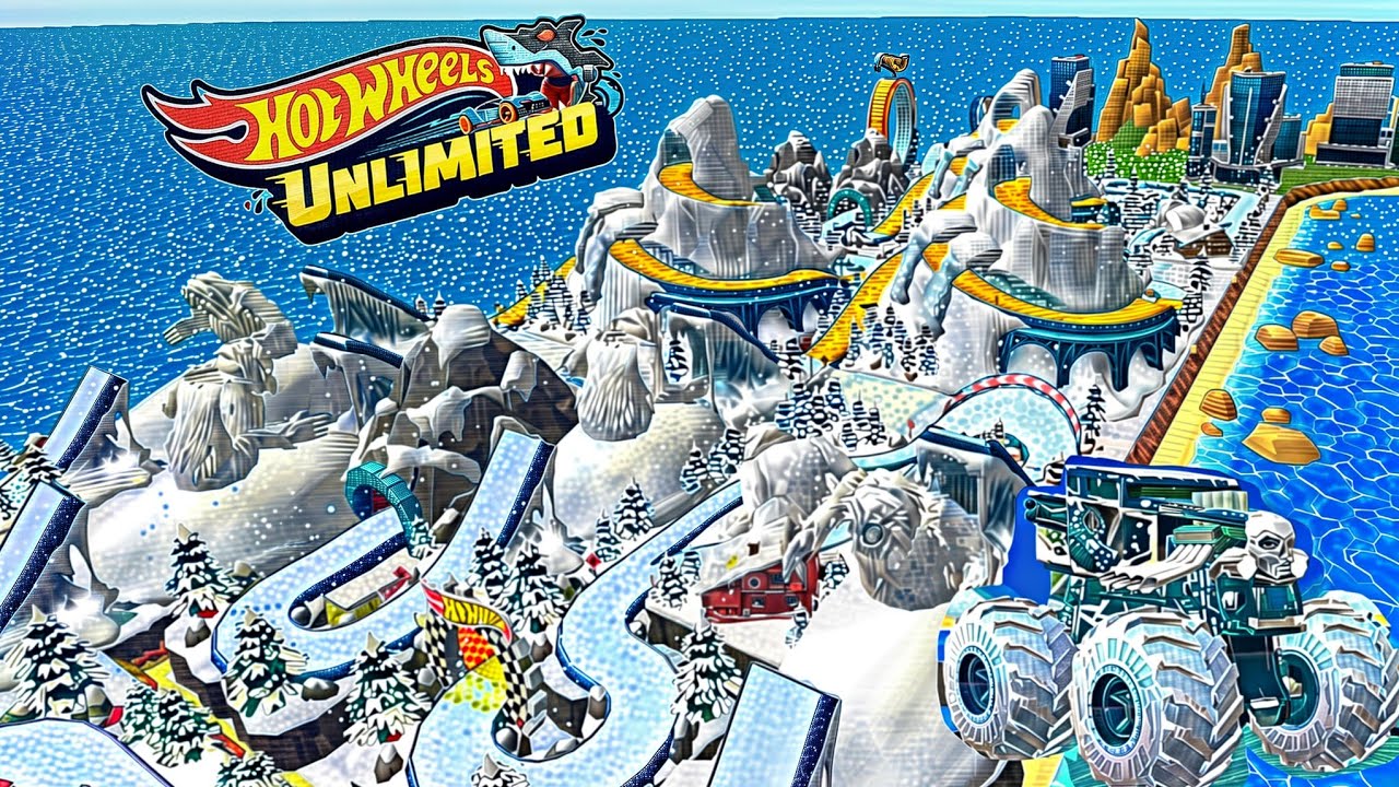 Hot Wheels Unlimited 2 - Let's Race With New BLIZZARD BASHERS In My Updated Tracks