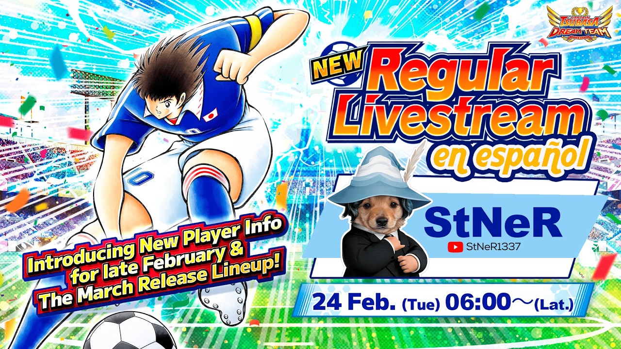 Directo de Klab en español / Campaña 60 millones descargas / Captain Tsubasa Dream Team