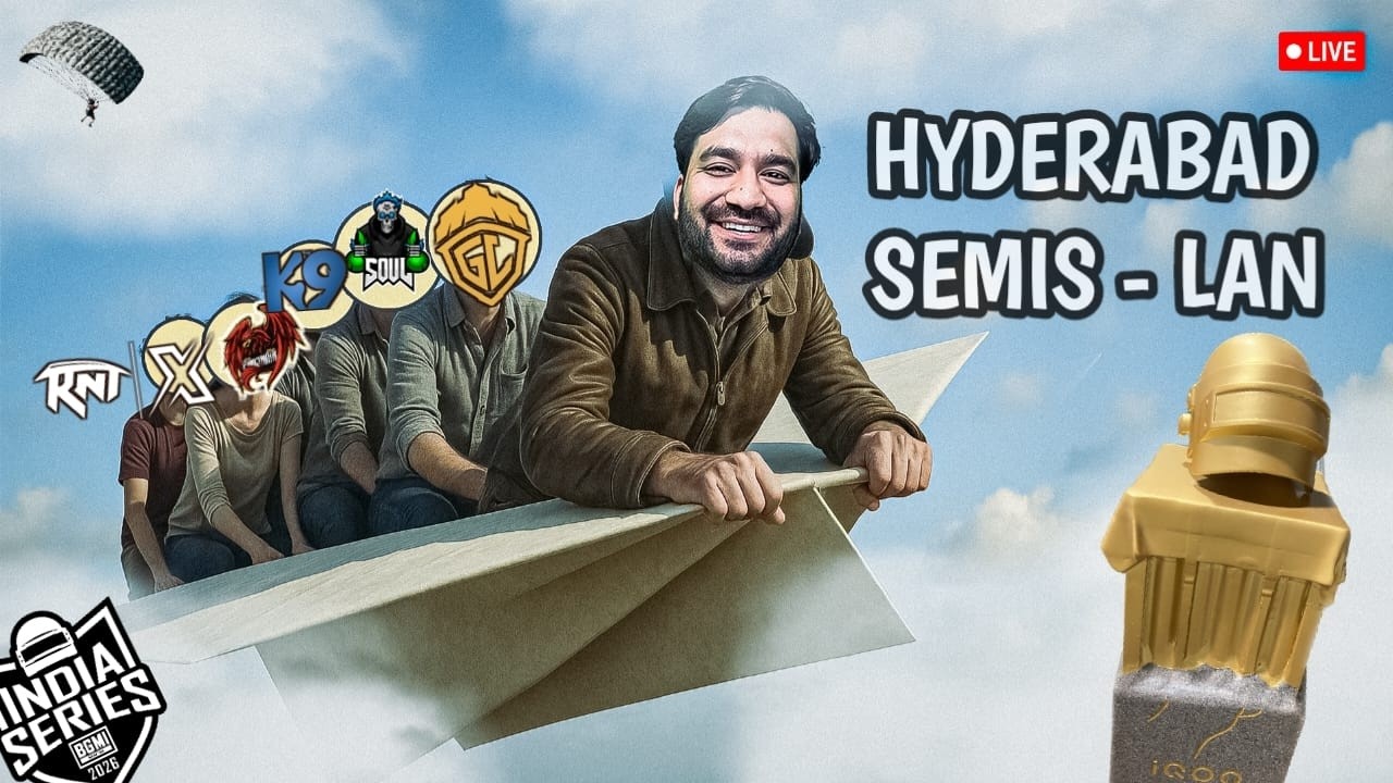 Community Masala 🌶 BGIS - Hyderabad Semis Lan Dry Run Today 📱📶🎪Tickets Out Now🎫 #bgis #live