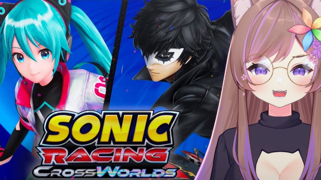 HATSUNE MIKU?? JOKER? | Sonic Racing: CrossWorlds Trailer | Nekothon 2025