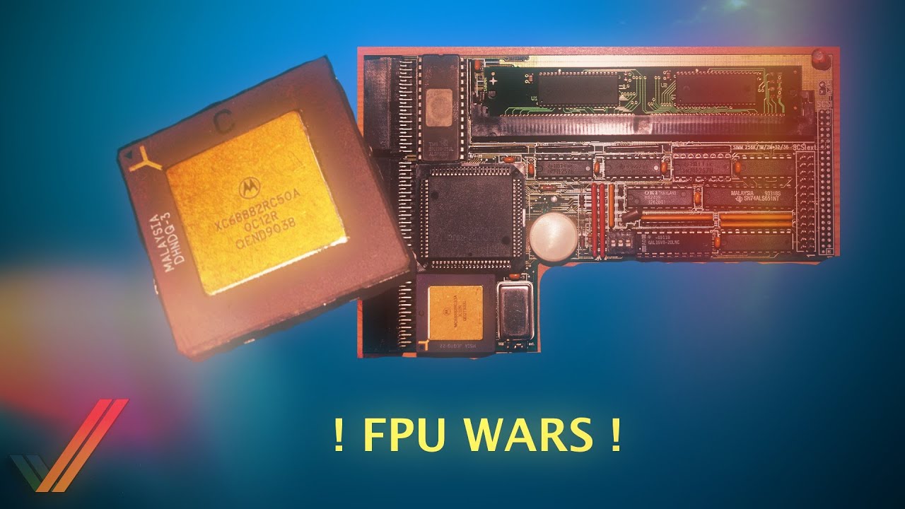 Amiga 1200 : Life without an FPU? Let's see.
