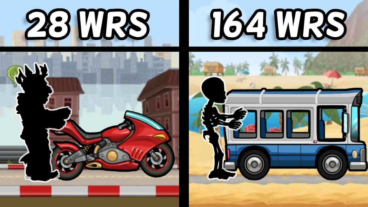Лучший игрок на каждом транспорте по мировым рекордам! 🤯🏁 Time Attack | HCR2