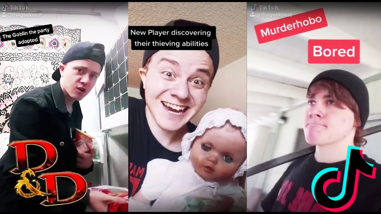 DnD Tik Tok Notdeadspider Compilation #1