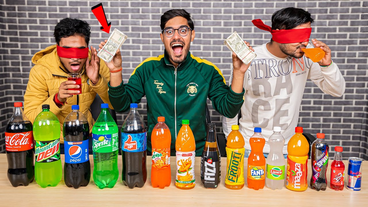 ₹1,00,000 Guess the Cold Drink Game | कोल्ड ड्रिंक पहचानो और जीतो बड़ा इनाम | Best Challenge