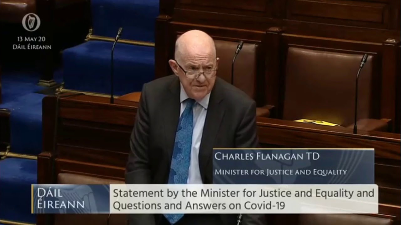 Michael McNamara - Questioning Justice Minister on enforcement of restrictions