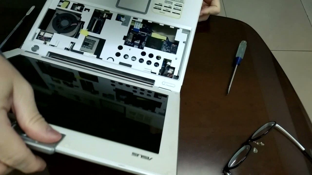 ASUS W5F 筆記型電腦 拆卸