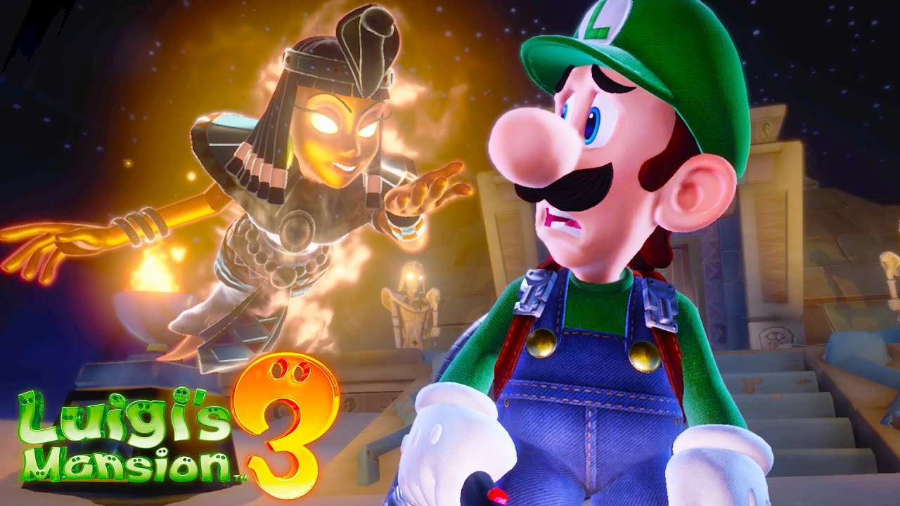 RAIDING AN EGYPTIAN PYRAMID!! | Luigi's Mansion 3
