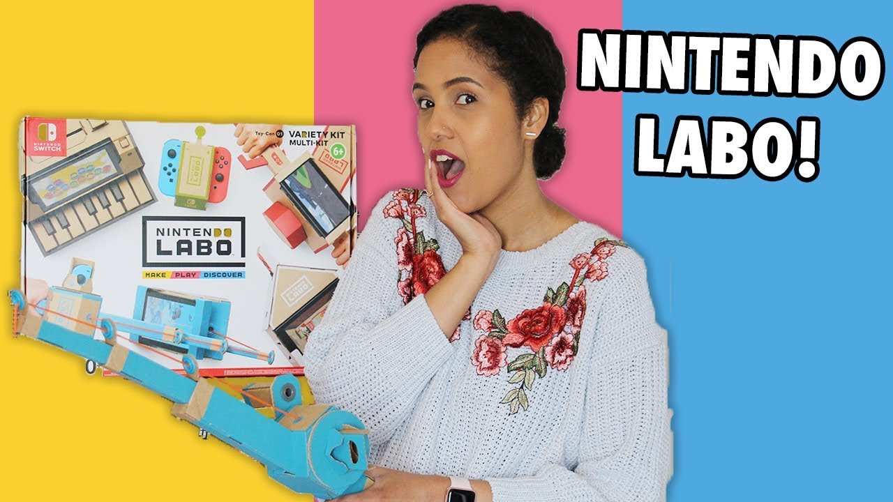 JE DÉCOUVRE ET TESTE NINTENDO LABO!⎪Madame Patachou