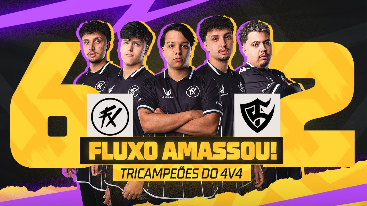 FLUXO ATROPELOU A TEAM SOLID E FOI CAMPEÃO DO 4V4 | RODADA 16 | 