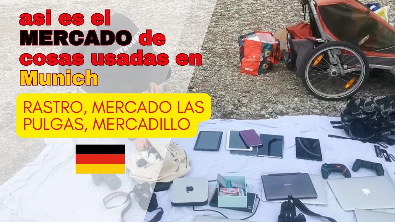 Mercado cosas usadas ALEMANIA /Rastro/Mercadillo