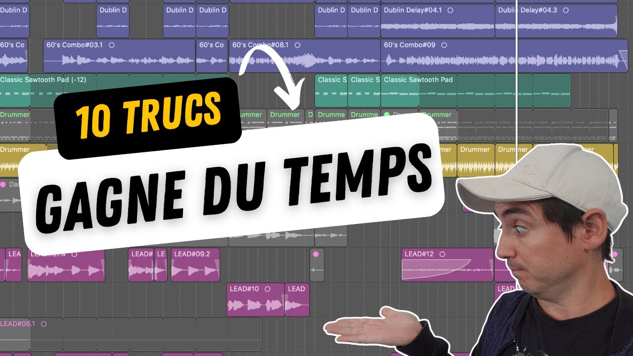 GAGNER DU TEMPS DANS LOGIC PRO X !