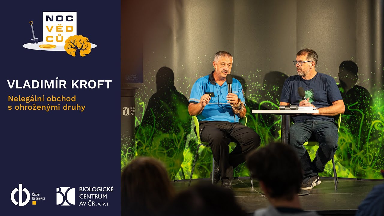 Vladimír Kroft - Nelegální obchod s ohroženými druhy | Noc vědců 2025