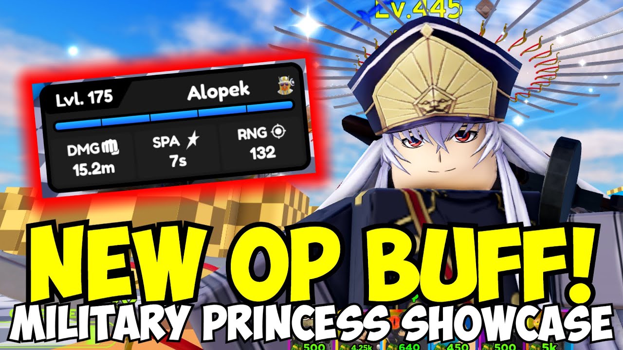 Free 6 Star Military Princess (Atari)'s Buff Made HER BUSTED OP! | ASTD SHOWCASE